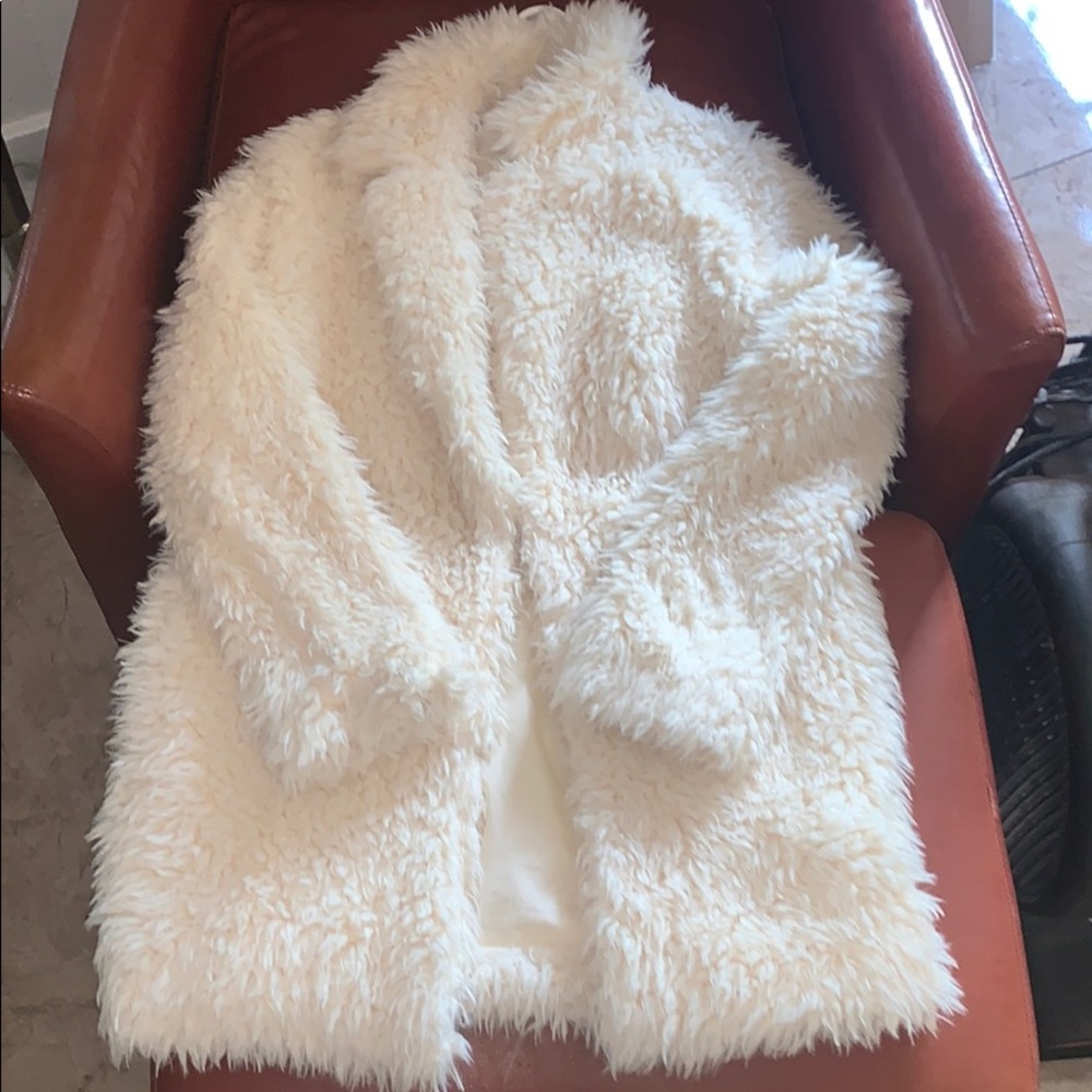Long fizzy jacket